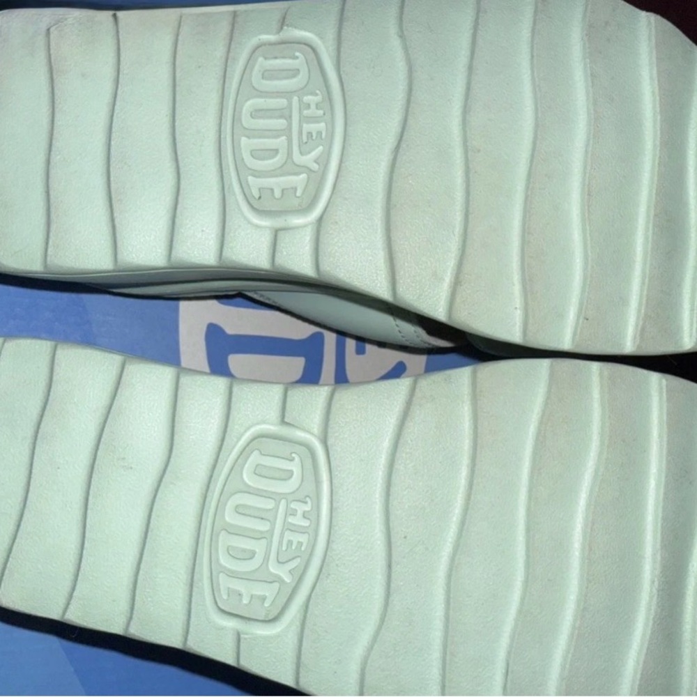 Hey Dude Mint Green Slide Sandals - Picture 4 of 6